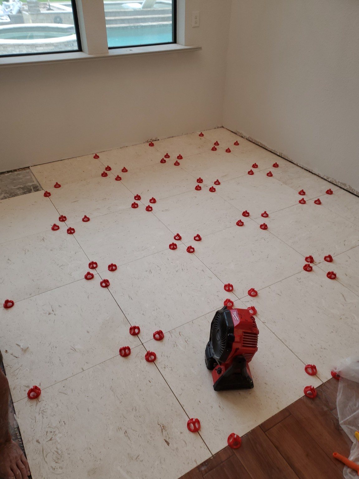 Interior Tile Floor Remodel