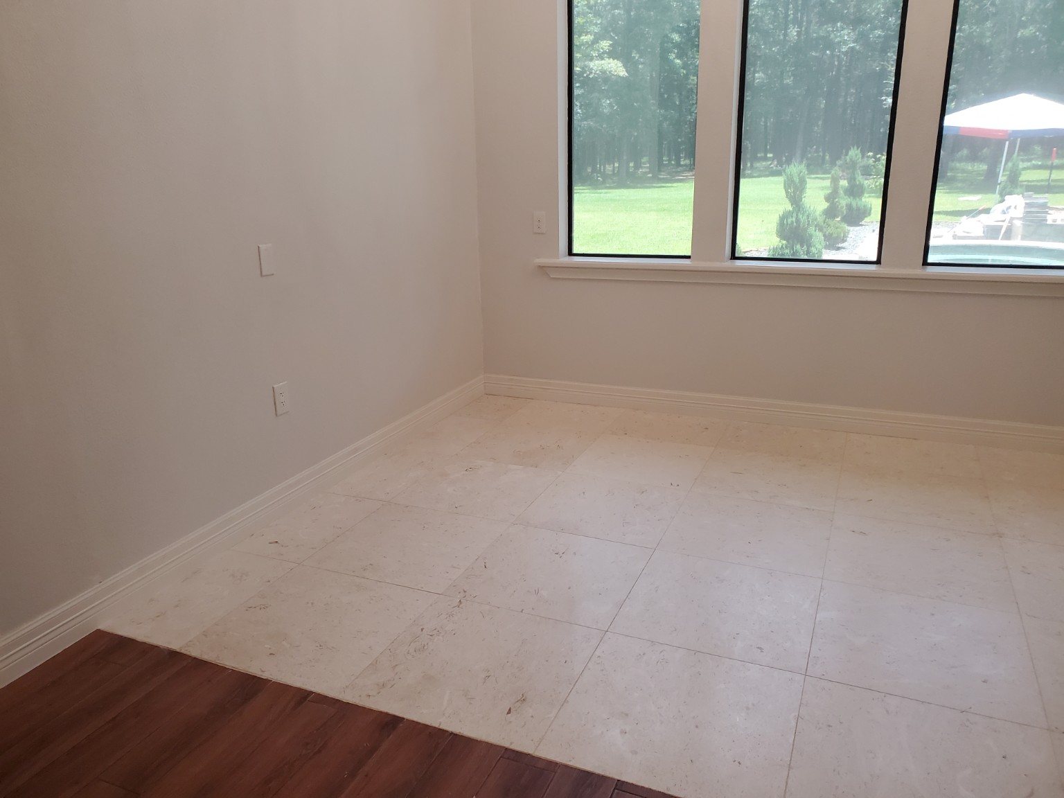 Interior Tile Floor Remodel