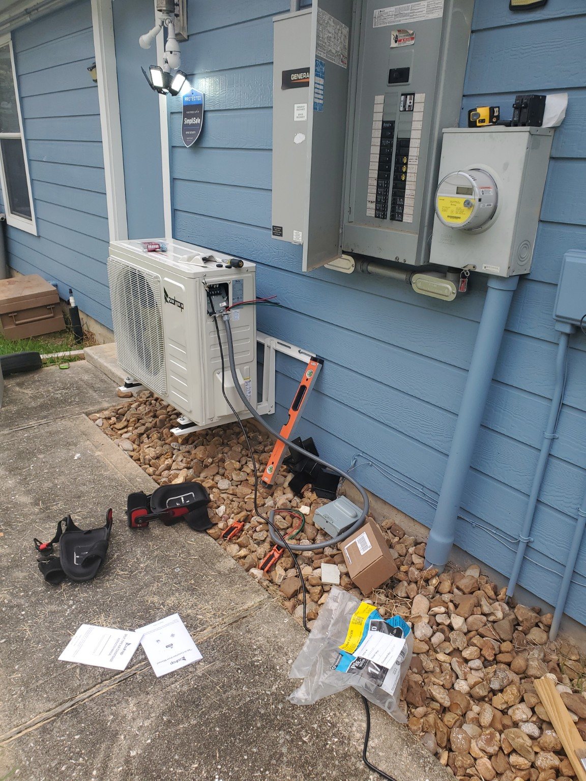 Ductless Mini-Split Installation Project