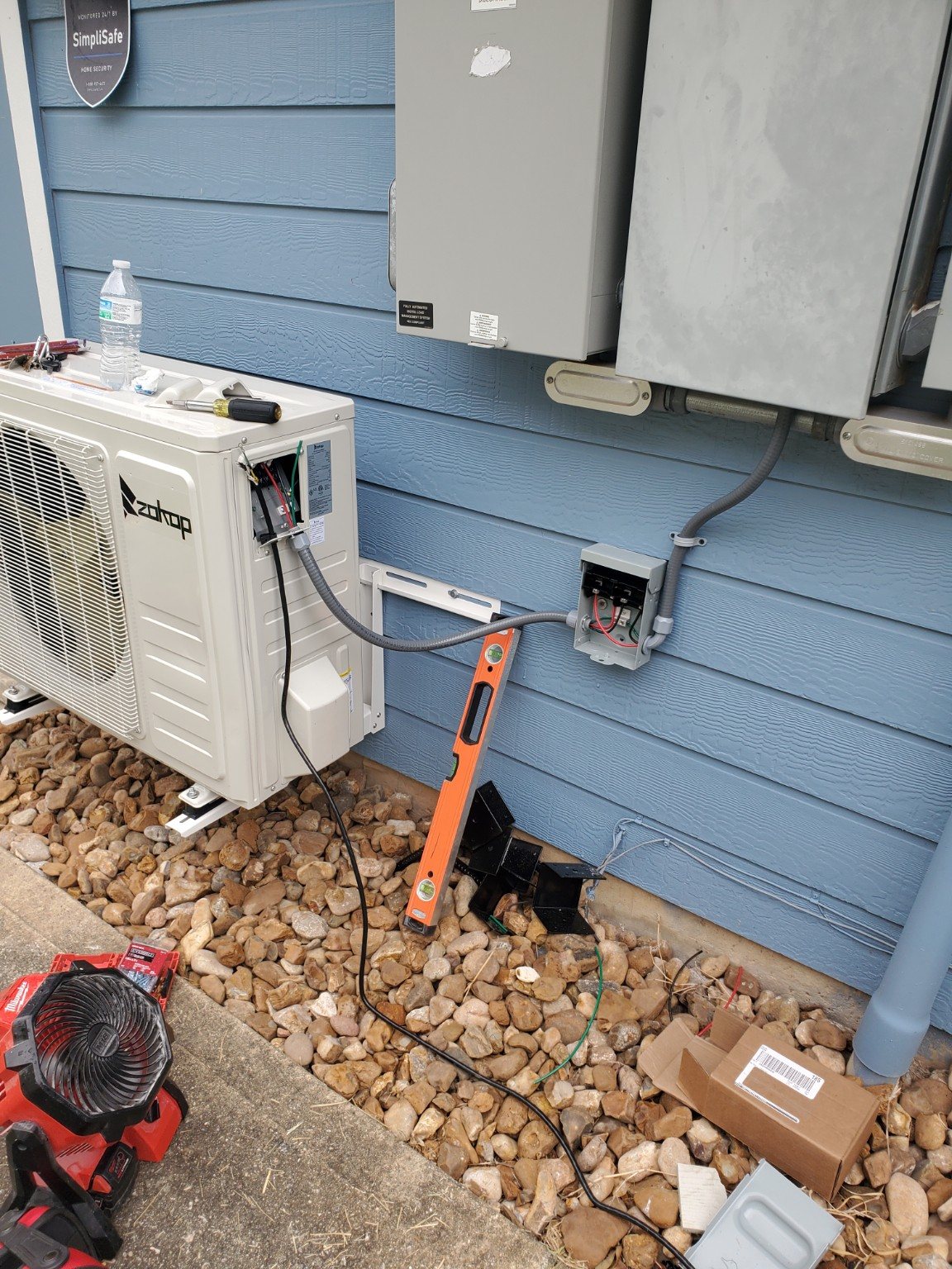 Ductless Mini-Split Installation Project