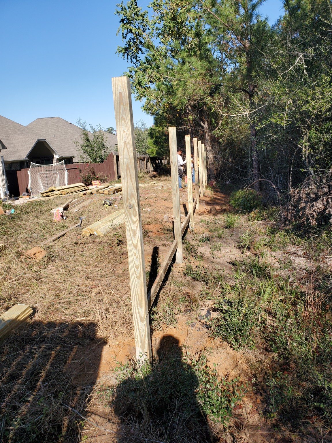Privacy Fence Installation